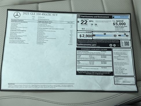New 2025 Mercedes-Benz GLE 350 4MATIC image 34