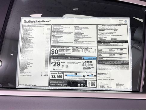 New 2026 BMW 330i xDrive Sedan w/ Premium Package AWD/4WD image 17