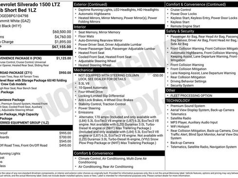 Used 2023 Chevrolet Silverado 1500 LTZ w/ LTZ Convenience Package II AWD/4WD image 6