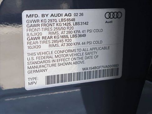 New 2027 Audi Q6 e-tron Premium Plus AWD/4WD image 22