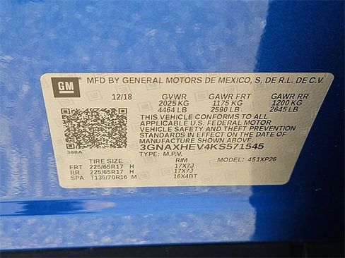 Used 2019 Chevrolet Equinox LS w/ LS Convenience Package image 29