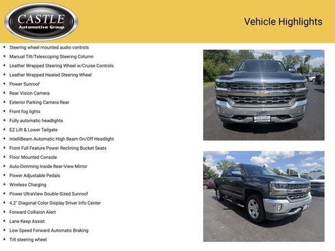 Used 2017 Chevrolet Silverado 1500 LTZ w/ Sport Package AWD/4WD image 7