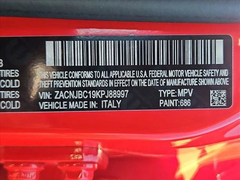 Used 2019 Jeep Renegade Trailhawk w/ UConnect 8.4 Nav Group AWD/4WD image 27