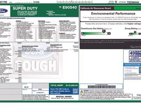 New 2026 Ford F450 Platinum w/ Platinum Plus Package AWD/4WD image 35