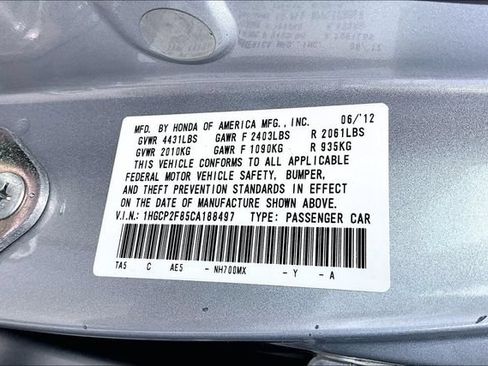 Used 2012 Honda Accord EX-L image 18