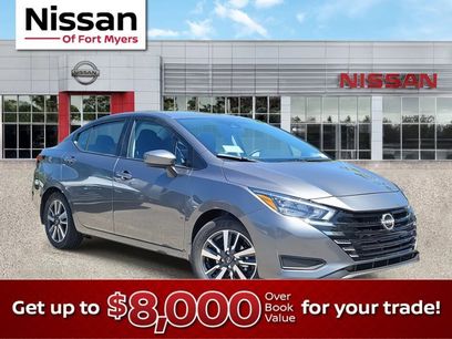 New 2025 Nissan Versa SV w/ Trunk Package