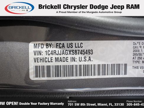 New 2025 Jeep Grand Cherokee L Altitude image 41