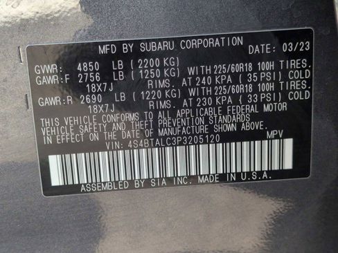 Used 2023 Subaru Outback Onyx Edition image 33