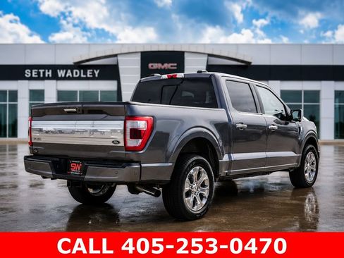 Used 2021 Ford F150 Platinum w/ Equipment Group 701A High AWD/4WD image 73