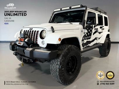 Used 2015 Jeep Wrangler Unlimited Sahara