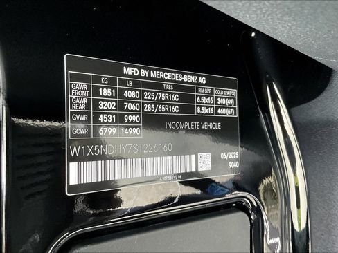 New 2025 Mercedes-Benz Sprinter 3500 image 11