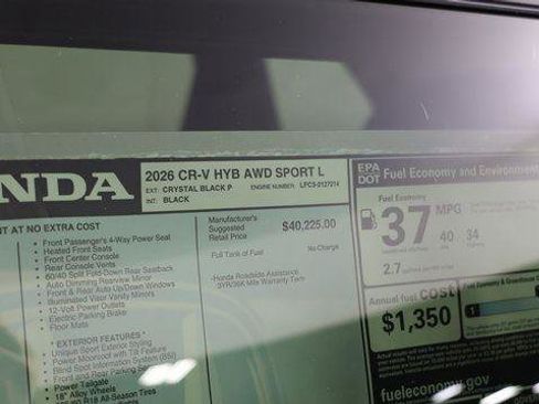 Used 2026 Honda CR-V Sport-L image 27