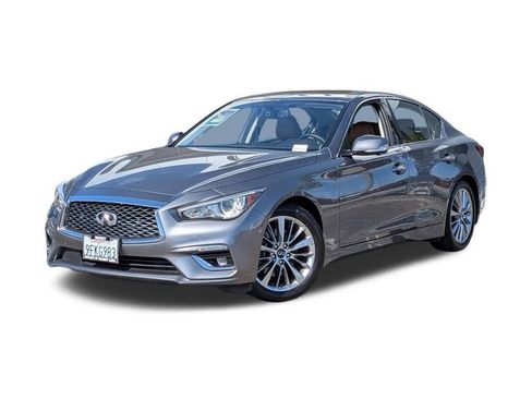 Used 2023 INFINITI Q50 Luxe w/ Cargo Package RWD image 1