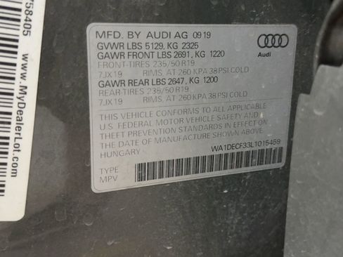 Used 2020 Audi Q3 2.0T Premium w/ Convenience Package image 20