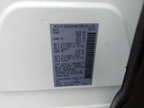 Used 2024 Nissan Pathfinder SV FWD image 39