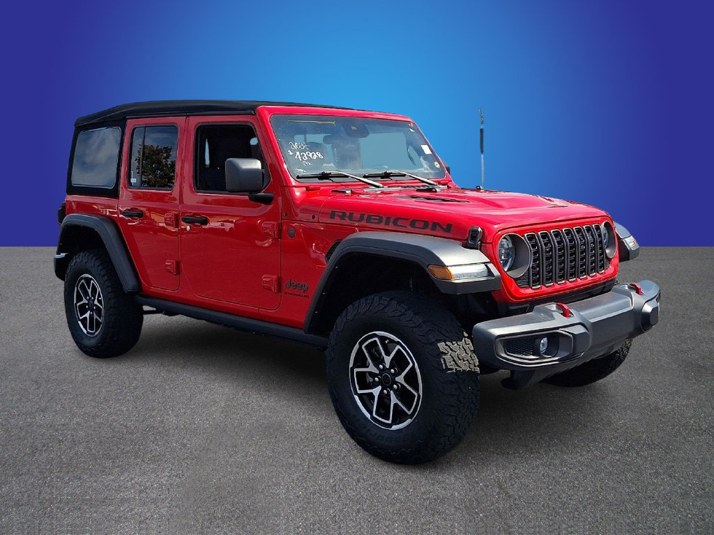 Used 2024 Jeep Wrangler Unlimited Rubicon AWD/4WD image 3