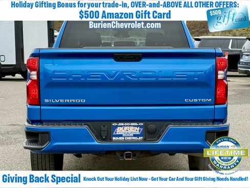 Used 2022 Chevrolet Silverado 1500 Custom image 4