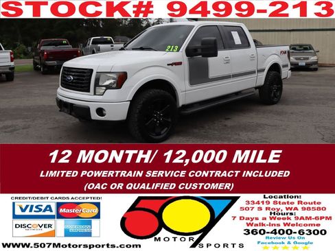 Used 2012 Ford F150 FX4 w/ FX Luxury Pkg AWD/4WD image 3