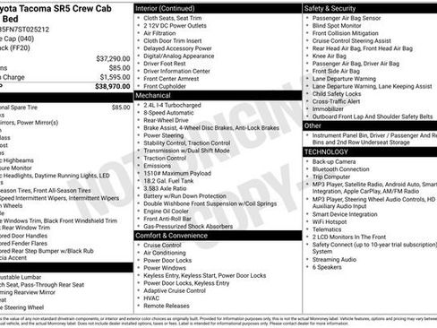 Used 2025 Toyota Tacoma SR5 RWD image 11