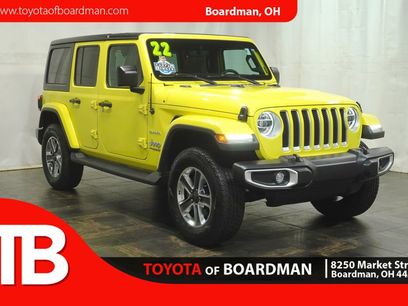 Used 2022 Jeep Wrangler Unlimited Sahara w/ LED Lighting Group