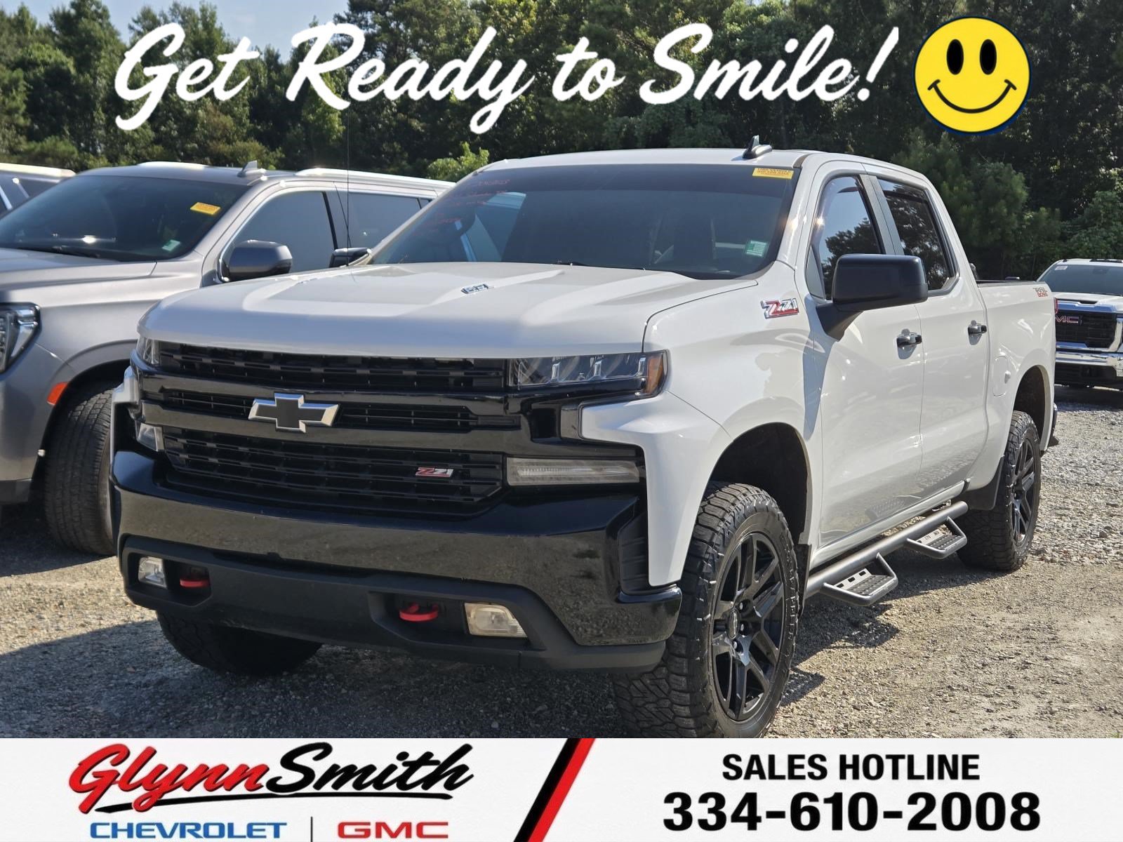 Used 2021 Chevrolet Silverado 1500 LT Trail Boss w/ Bed Protection Package AWD/4WD image 1