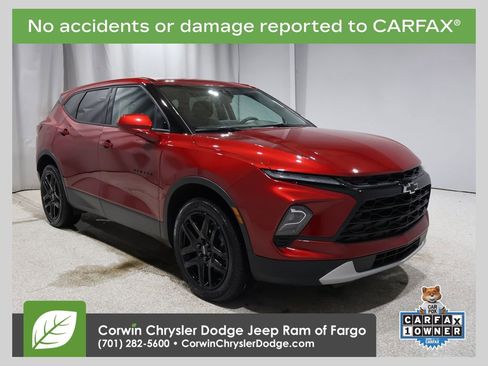 Used 2023 Chevrolet Blazer LT w/ LPO, Black Grille Bar Package image 1