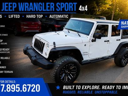 Used 2016 Jeep Wrangler Unlimited Sport w/ Quick Order Package 24S