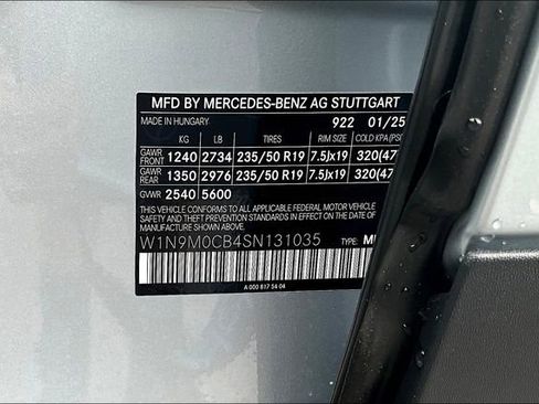 New 2025 Mercedes-Benz EQB 250+ image 9