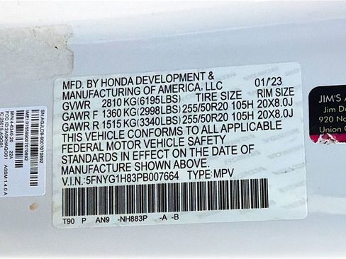 Used 2023 Honda Pilot Elite image 35