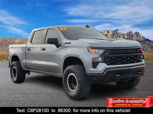 Used 2023 Chevrolet Silverado 1500 Custom Trail Boss w/ LPO, Dark Essentials Package image 1