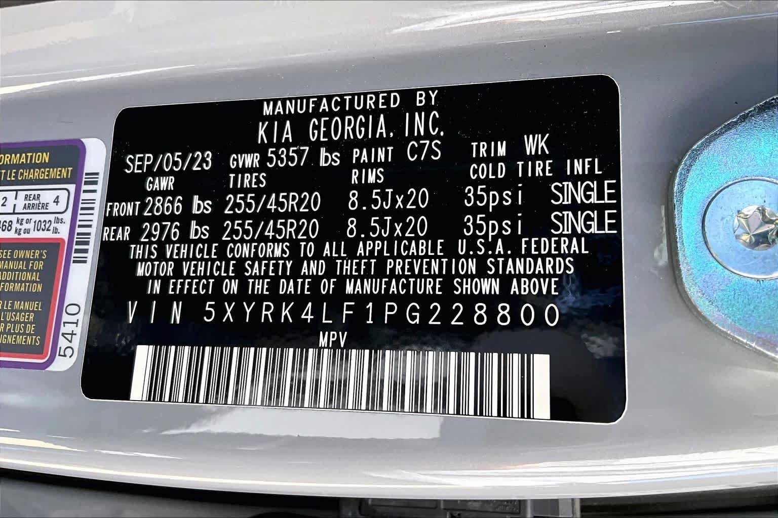 Used 2023 Kia Sorento SX FWD image 36