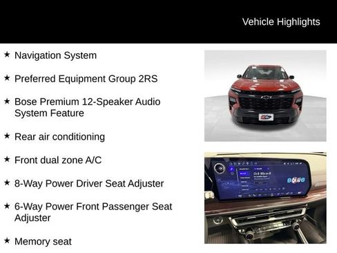 Certified 2025 Chevrolet Traverse RS AWD/4WD image 16
