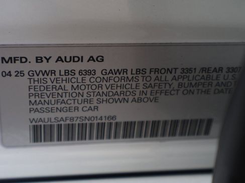 Used 2025 Audi S8 w/ Executive Package image 30