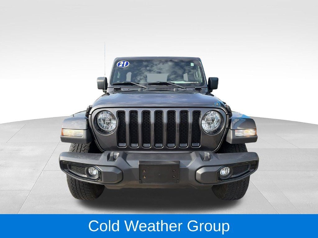 Used 2021 Jeep Wrangler Unlimited Sahara AWD/4WD image 3