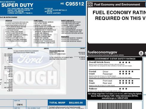 Used 2017 Ford F250 Lariat w/ Lariat Ultimate Package image 4