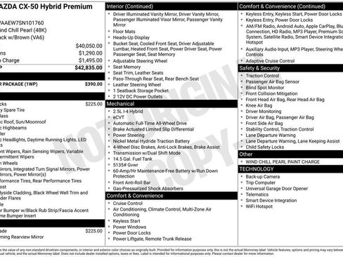 Certified 2025 MAZDA CX-50 2.5 Hybrid w/ Weather Package image 19