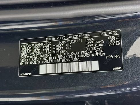 Used 2021 Volvo XC90 T8 Inscription Expression w/ Protection Package Premier AWD/4WD image 39