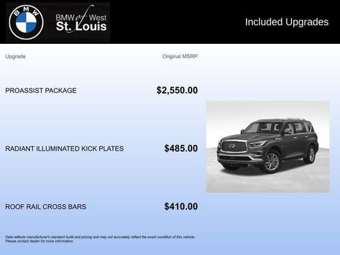 Used 2019 INFINITI QX80 Luxe w/ Proassist Package image 66
