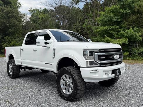Used 2021 Ford F350 Platinum w/ Tremor Off-Road Package AWD/4WD image 1