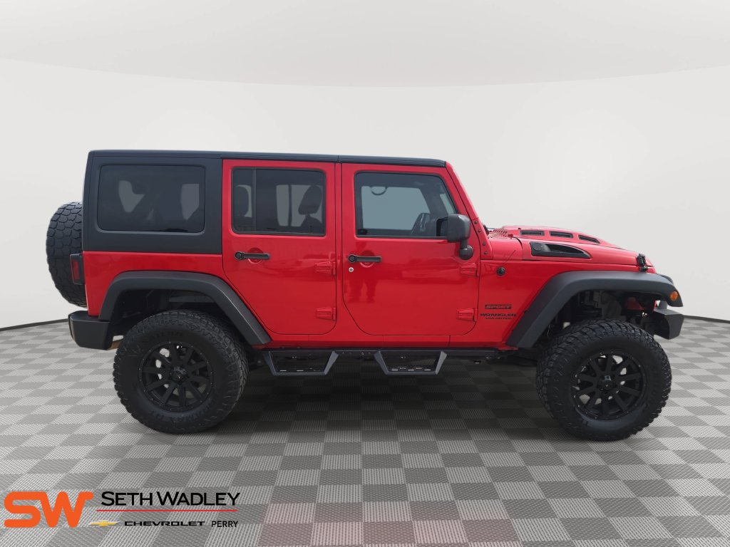 Used 2015 Jeep Wrangler Unlimited Sport w/ Quick Order Package 24S AWD/4WD image 8