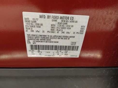 Used 2017 Ford Explorer Platinum image 33