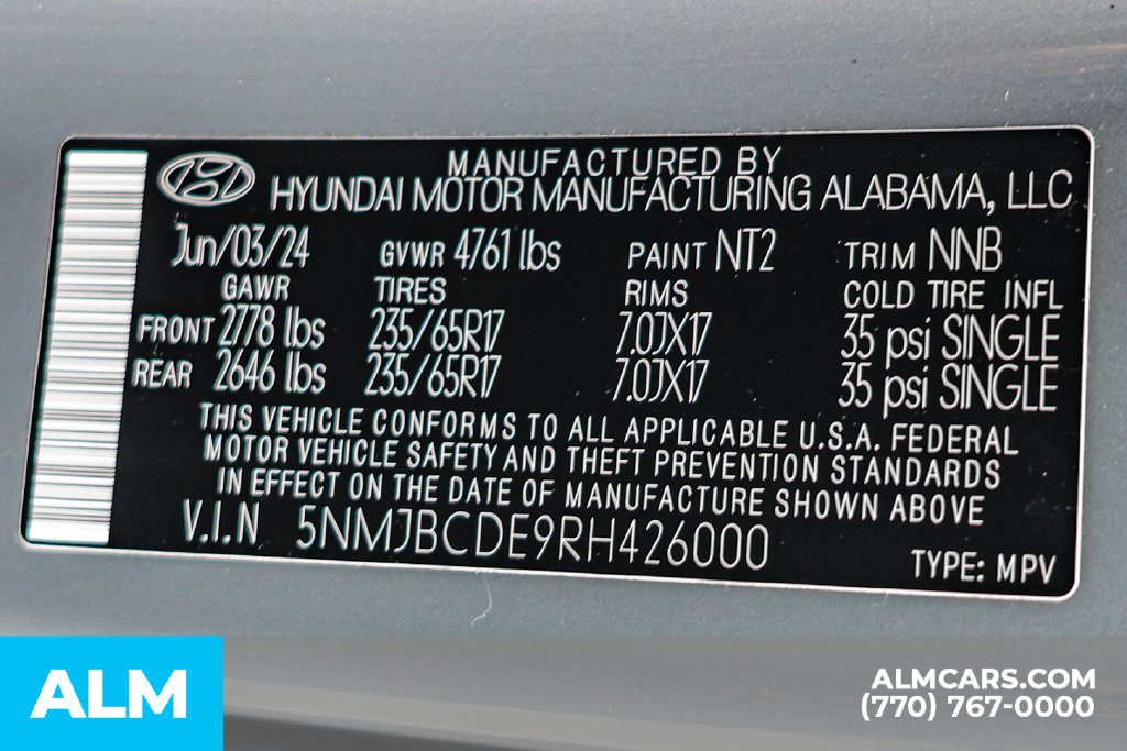 Used 2024 Hyundai Tucson SEL AWD/4WD image 58