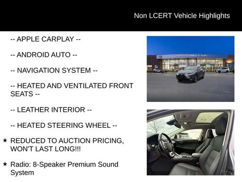 Used 2021 Lexus NX 300 AWD w/ Premium Package image 29