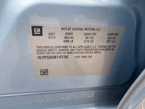 Used 2011 Chevrolet Cruze LT FWD image 21