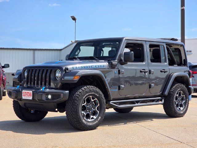 Used 2022 Jeep Wrangler Unlimited Rubicon 4xe w/ Cold Weather Group AWD/4WD image 3
