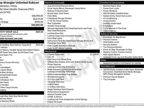 Used 2016 Jeep Wrangler Unlimited Rubicon w/ Connectivity Group image 2