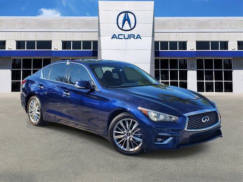 Used 2024 INFINITI Q50 Luxe w/ Cargo Package image 1