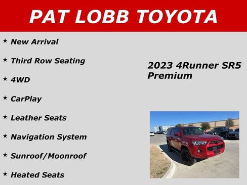 Used 2023 Toyota 4Runner SR5 Premium w/ Moonroof Package image 27