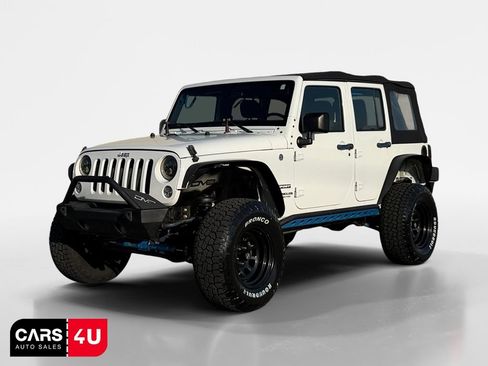 Used 2017 Jeep Wrangler Unlimited Sport w/ Connectivity Group AWD/4WD image 3