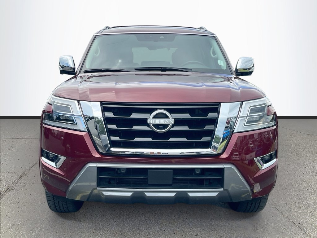 Used 2023 Nissan Armada Platinum w/ Captain's Chairs Package AWD/4WD image 2